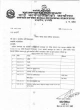 परीक्षा समय तालिका सम्बन्धमा